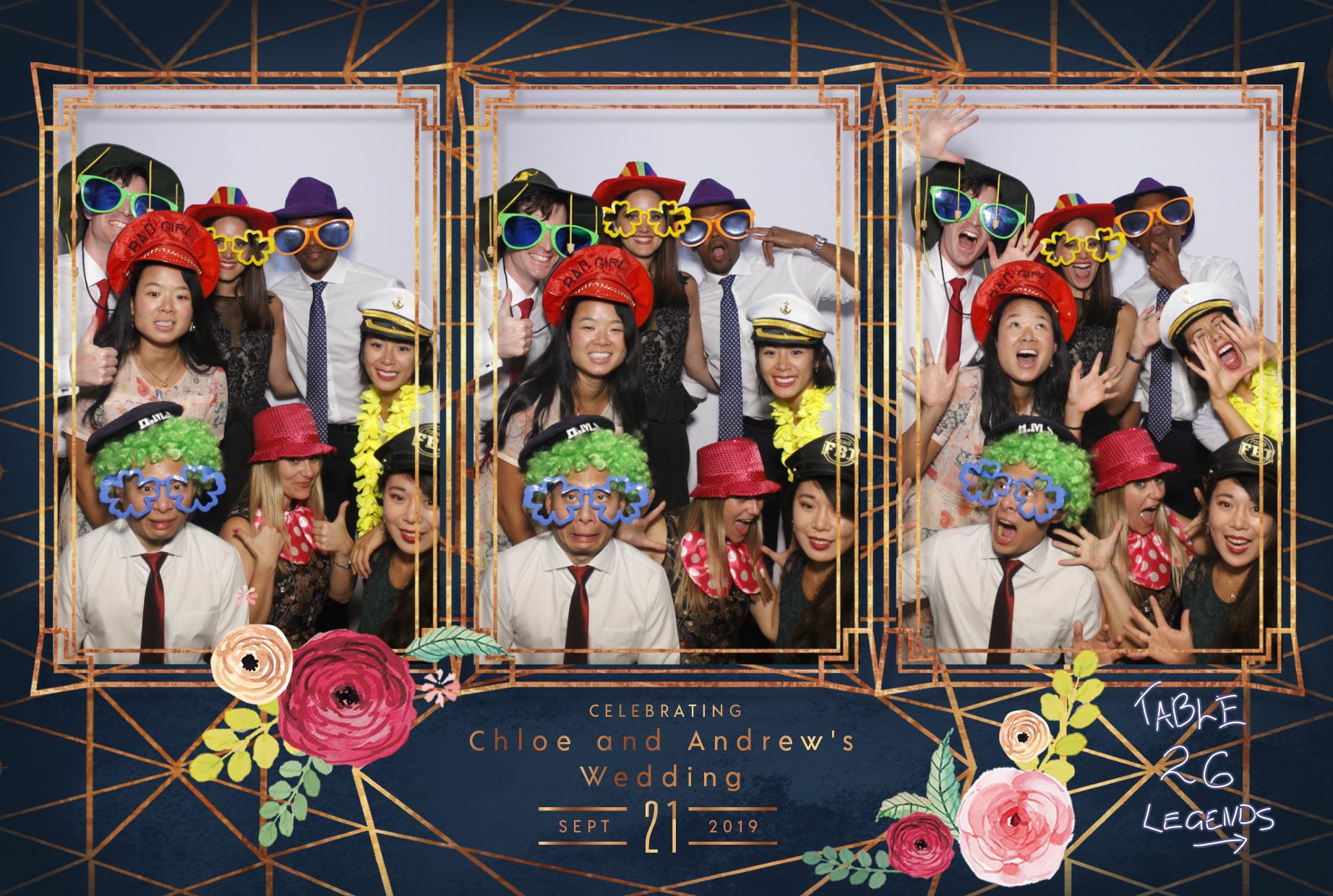 Chloe and Andrew's Wedding | View more photos from the event at gallery.myphotoboothexperience.co.uk/u/MyPhotoBoothExperienceLtd/Chloe-and-Andrews-Wedding